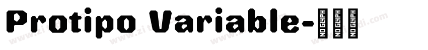 Protipo Variable字体转换